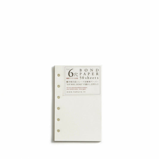 KAKURA（カクラ） mini6穴ボンドペーパー