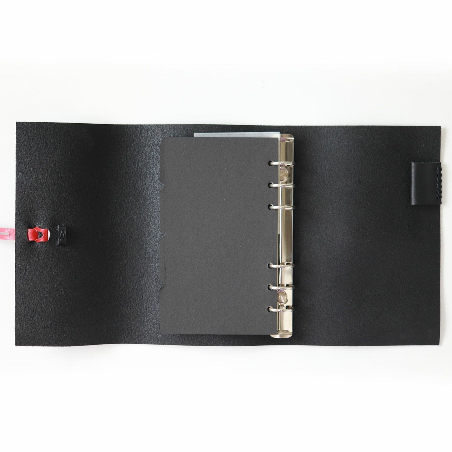 KAKURA（カクラ） アウトレット 紐巻きバイブルシステム手帳  urushiブラック