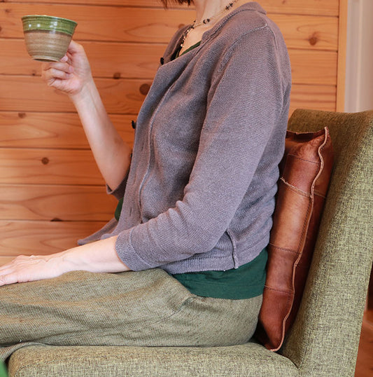 [正座補助と背もたれ用に]  ちょこっと床座-椅子 tunagu